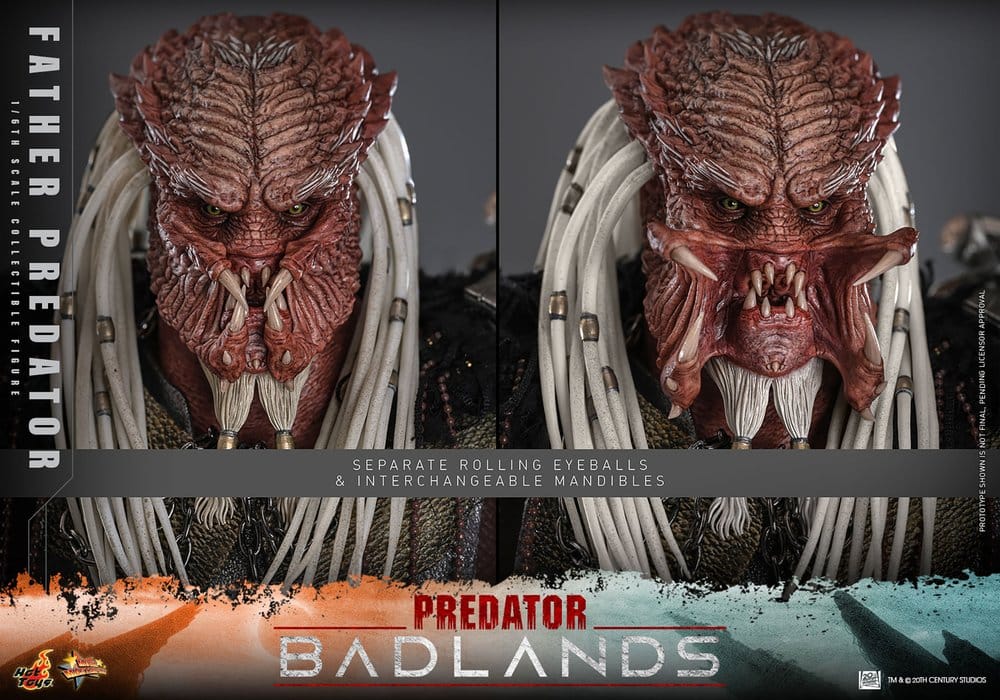 Predator: Badlands Movie Masterpiece Actionfigur 1/6 Njohrr 36 cm - Preorder - ETA: 25.05.2027