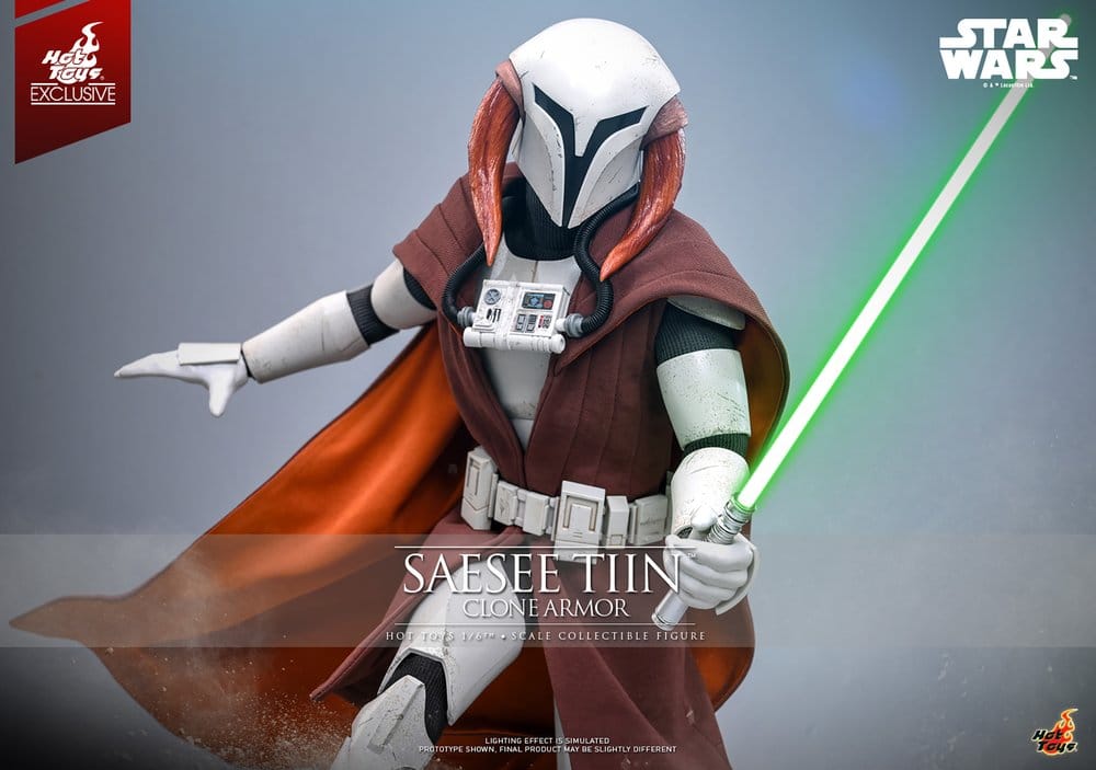 Star Wars: The Clone Wars Television Masterpiece Actionfigur 1/6 Saesee Tiin (Clone Armor) (Hot Toys Exclusive) 32 cm - Preorder - ETA: 24.11.2026