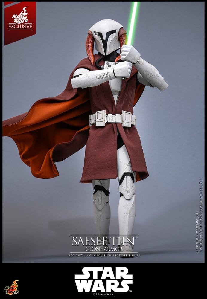 Star Wars: The Clone Wars Television Masterpiece Actionfigur 1/6 Saesee Tiin (Clone Armor) (Hot Toys Exclusive) 32 cm - Preorder - ETA: 24.11.2026