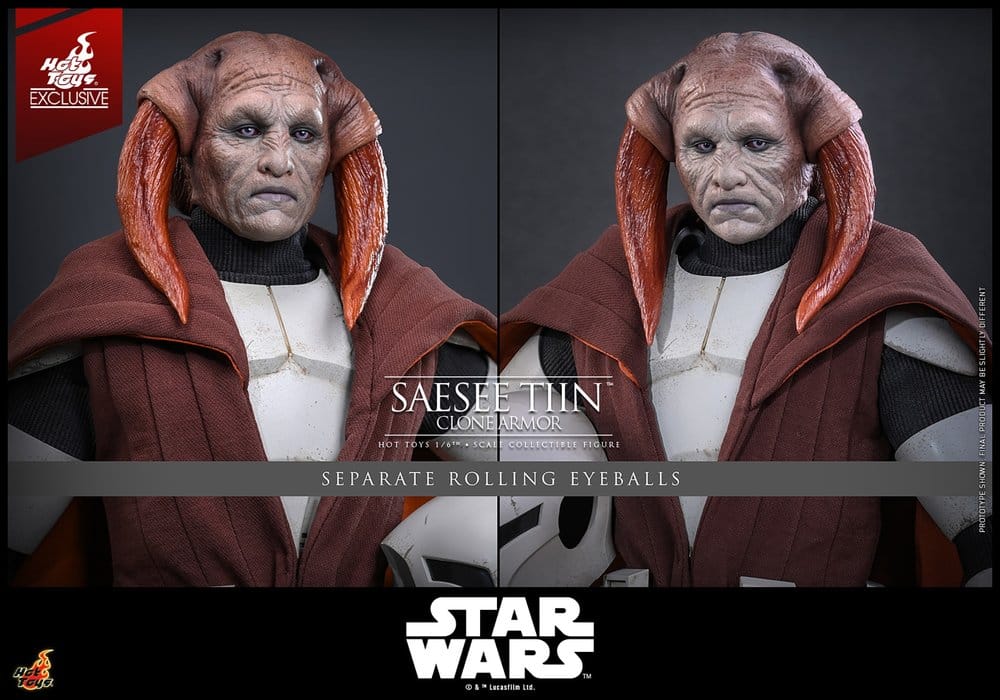 Star Wars: The Clone Wars Television Masterpiece Actionfigur 1/6 Saesee Tiin (Clone Armor) (Hot Toys Exclusive) 32 cm - Preorder - ETA: 24.11.2026