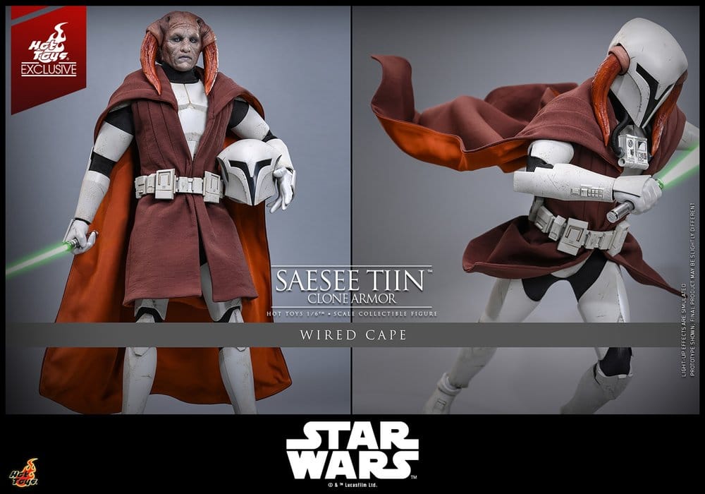 Star Wars: The Clone Wars Television Masterpiece Actionfigur 1/6 Saesee Tiin (Clone Armor) (Hot Toys Exclusive) 32 cm - Preorder - ETA: 24.11.2026