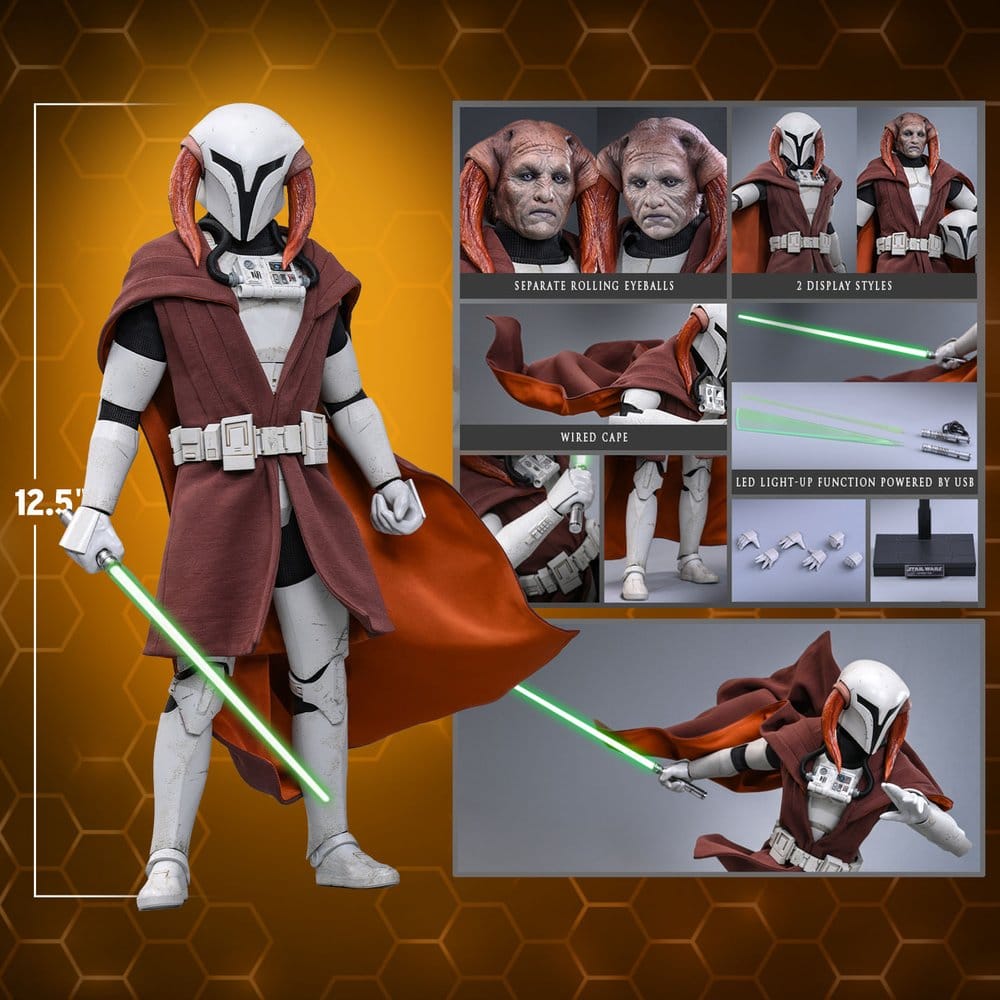 Star Wars: The Clone Wars Television Masterpiece Actionfigur 1/6 Saesee Tiin (Clone Armor) (Hot Toys Exclusive) 32 cm - Preorder - ETA: 24.11.2026