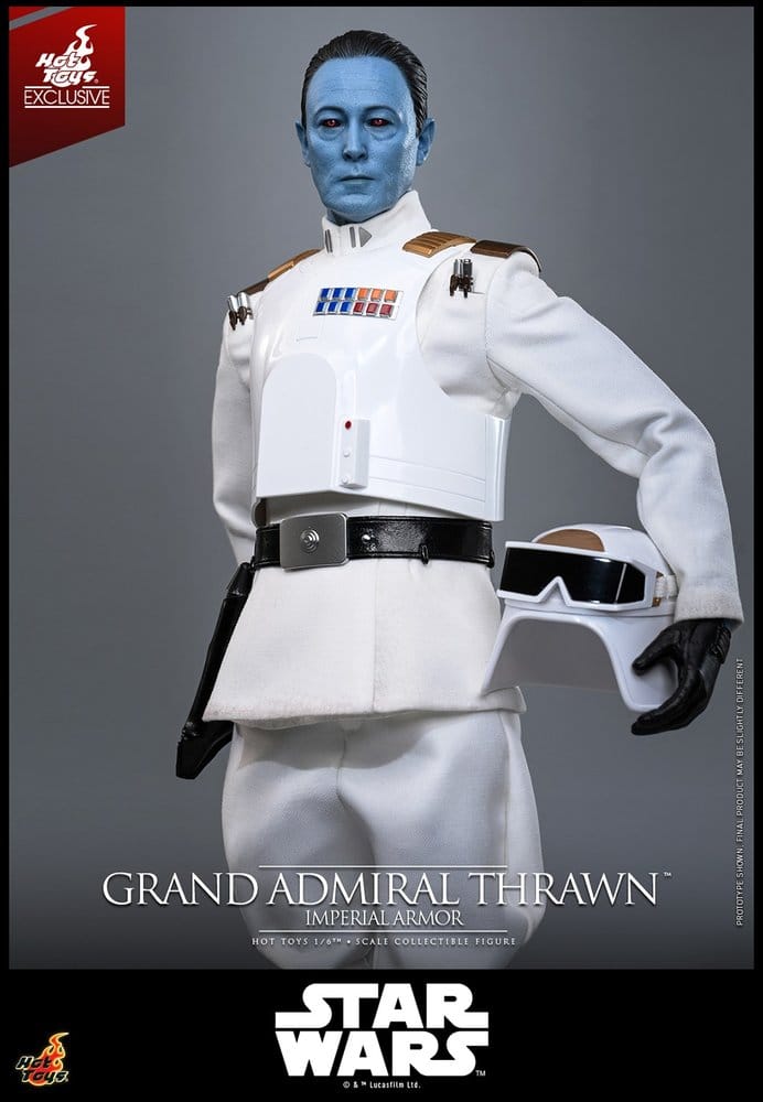 Star Wars: Rebels Television Masterpiece Actionfigur 1/6 Grand Admiral Thrawn (Imperial Armor) Hot Toys Exclusive 32 cm - Preorder - ETA: 25.02.2027