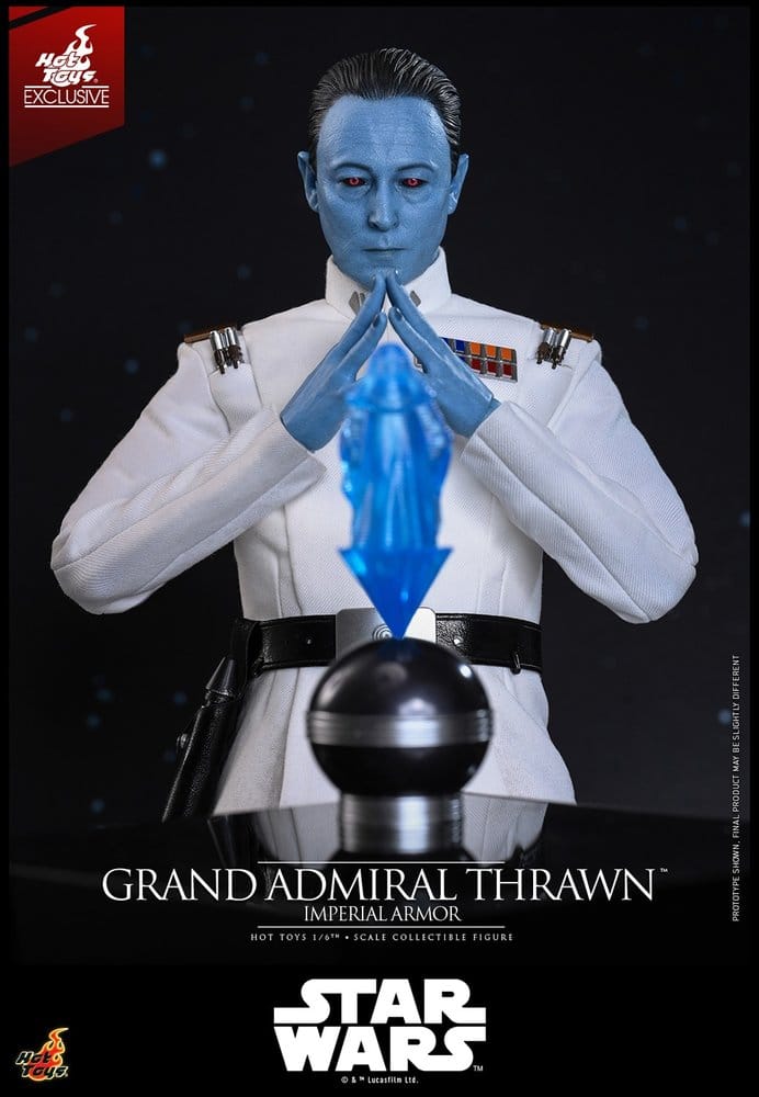 Star Wars: Rebels Television Masterpiece Actionfigur 1/6 Grand Admiral Thrawn (Imperial Armor) Hot Toys Exclusive 32 cm - Preorder - ETA: 25.02.2027