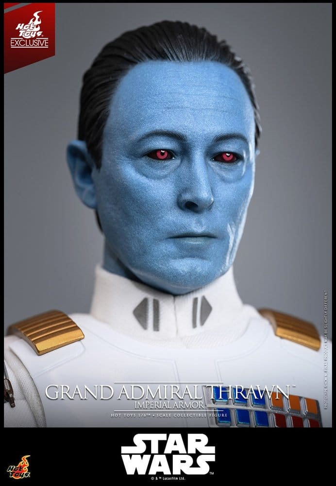 Star Wars: Rebels Television Masterpiece Actionfigur 1/6 Grand Admiral Thrawn (Imperial Armor) Hot Toys Exclusive 32 cm - Preorder - ETA: 25.02.2027
