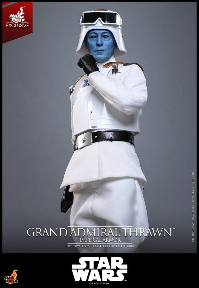 Star Wars: Rebels Television Masterpiece Actionfigur 1/6 Grand Admiral Thrawn (Imperial Armor) Hot Toys Exclusive 32 cm - Preorder - ETA: 25.02.2027