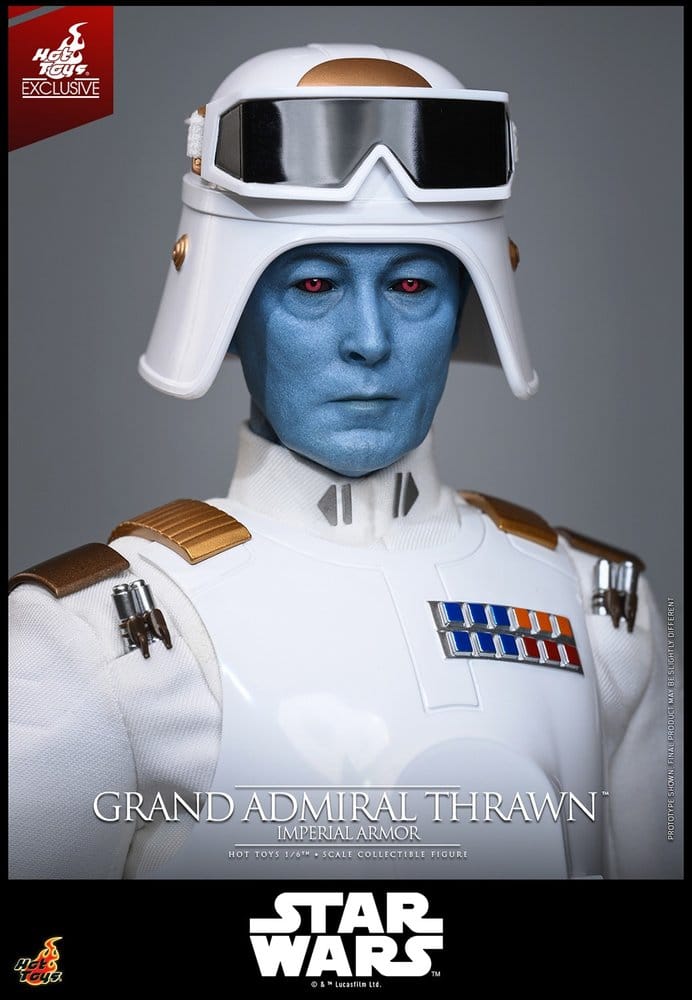 Star Wars: Rebels Television Masterpiece Actionfigur 1/6 Grand Admiral Thrawn (Imperial Armor) Hot Toys Exclusive 32 cm - Preorder - ETA: 25.02.2027