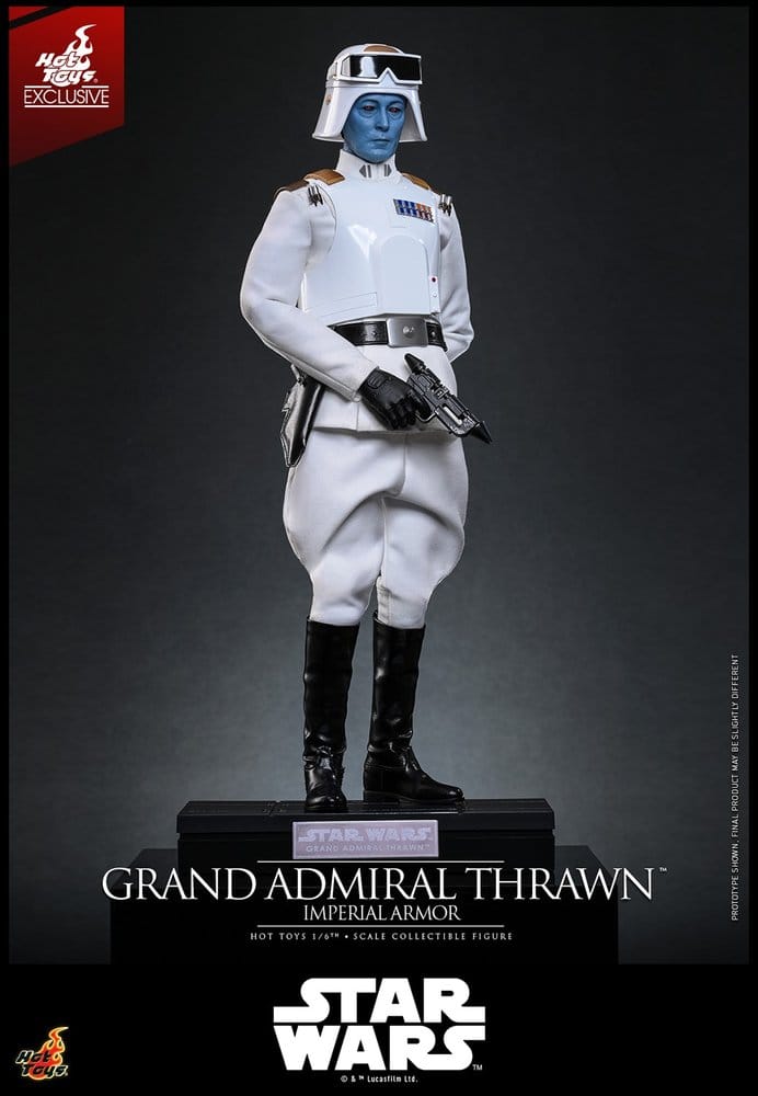 Star Wars: Rebels Television Masterpiece Actionfigur 1/6 Grand Admiral Thrawn (Imperial Armor) Hot Toys Exclusive 32 cm - Preorder - ETA: 25.02.2027