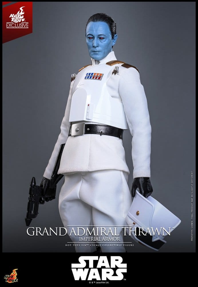 Star Wars: Rebels Television Masterpiece Actionfigur 1/6 Grand Admiral Thrawn (Imperial Armor) Hot Toys Exclusive 32 cm - Preorder - ETA: 25.02.2027