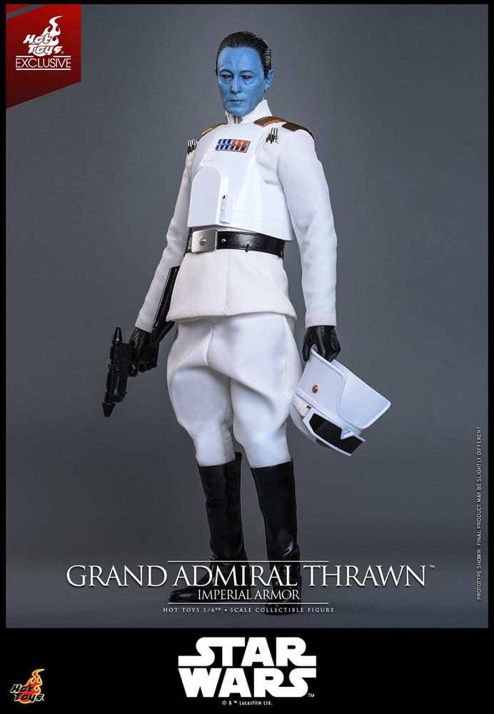 Star Wars: Rebels Television Masterpiece Actionfigur 1/6 Grand Admiral Thrawn (Imperial Armor) Hot Toys Exclusive 32 cm - Preorder - ETA: 25.02.2027