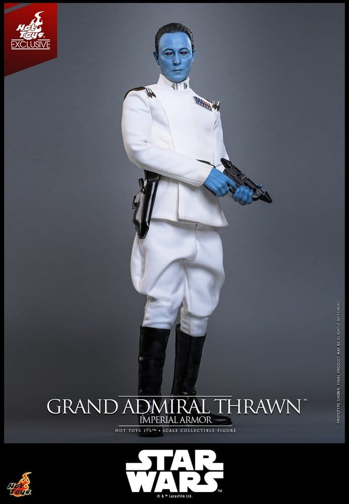 Star Wars: Rebels Television Masterpiece Actionfigur 1/6 Grand Admiral Thrawn (Imperial Armor) Hot Toys Exclusive 32 cm - Preorder - ETA: 25.02.2027
