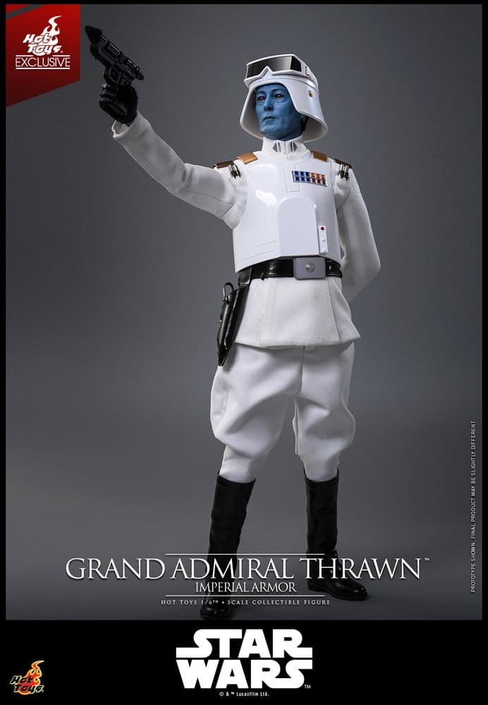 Star Wars: Rebels Television Masterpiece Actionfigur 1/6 Grand Admiral Thrawn (Imperial Armor) Hot Toys Exclusive 32 cm - Preorder - ETA: 25.02.2027