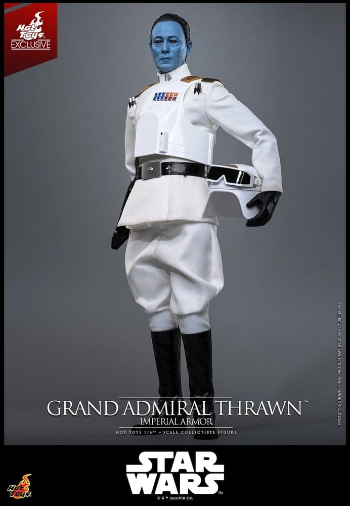 Star Wars: Rebels Television Masterpiece Actionfigur 1/6 Grand Admiral Thrawn (Imperial Armor) Hot Toys Exclusive 32 cm - Preorder - ETA: 25.02.2027