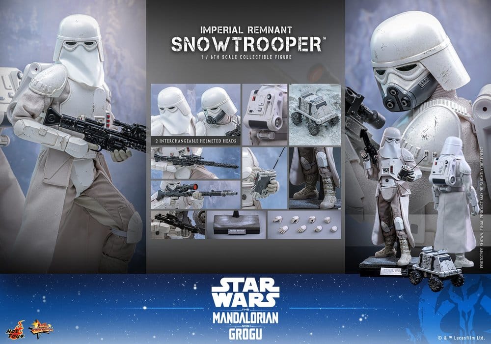 Star Wars: The Mandalorian & Grogu Movie Masterpiece Actionfigur 1/6 Imperial Remnant Snowtrooper 30 cm - Preorder - ETA: 25.01.2027