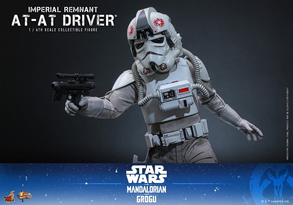 Star Wars Movie Masterpiece Actionfigur 1/6 Imperial Remnant AT-AT Driver 30 cm - Preorder - ETA: 25.02.2027