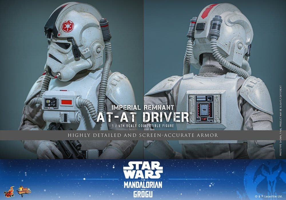 Star Wars Movie Masterpiece Actionfigur 1/6 Imperial Remnant AT-AT Driver 30 cm - Preorder - ETA: 25.02.2027