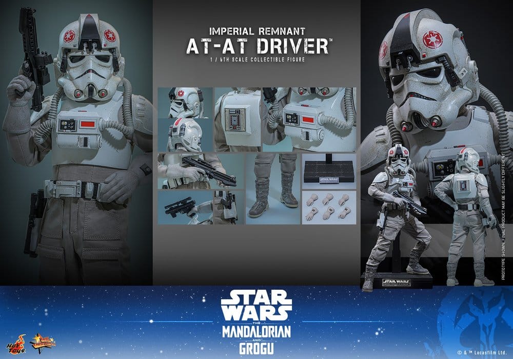 Star Wars Movie Masterpiece Actionfigur 1/6 Imperial Remnant AT-AT Driver 30 cm - Preorder - ETA: 25.02.2027