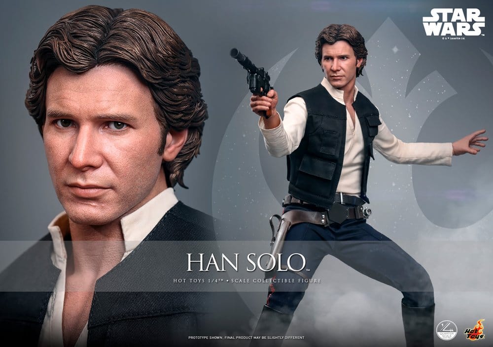 Star Wars Episode IV Actionfigur 1/4 Han Solo 46  cm - Preorder - ETA: 25.06.2027