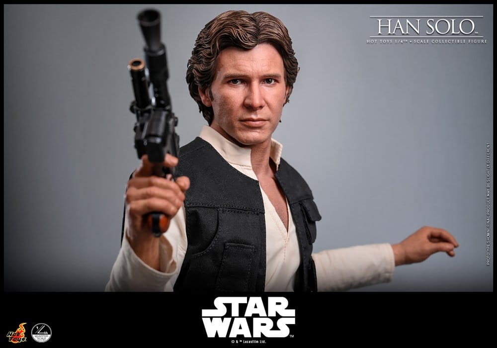 Star Wars Episode IV Actionfigur 1/4 Han Solo 46  cm - Preorder - ETA: 25.06.2027