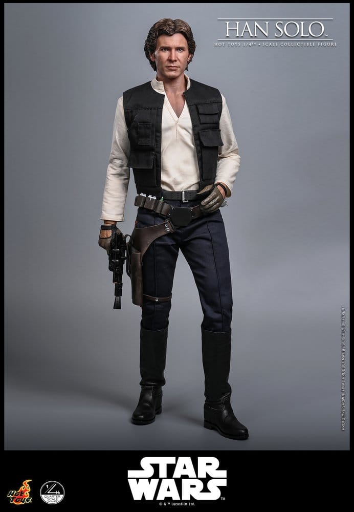 Star Wars Episode IV Actionfigur 1/4 Han Solo 46  cm - Preorder - ETA: 25.06.2027