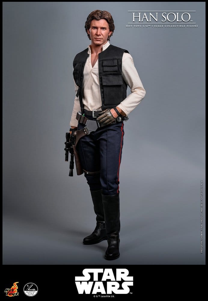 Star Wars Episode IV Actionfigur 1/4 Han Solo 46  cm - Preorder - ETA: 25.06.2027