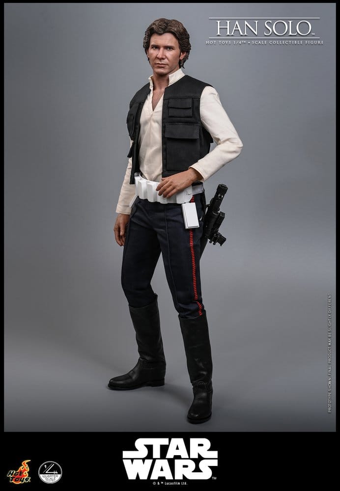 Star Wars Episode IV Actionfigur 1/4 Han Solo 46  cm - Preorder - ETA: 25.06.2027