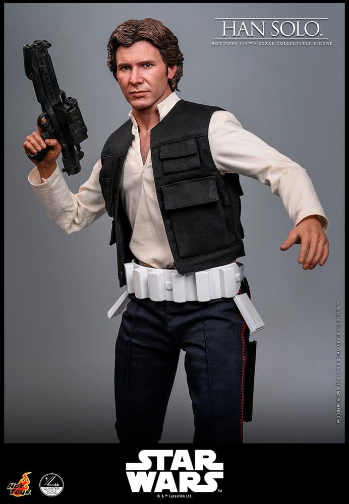 Star Wars Episode IV Actionfigur 1/4 Han Solo 46  cm - Preorder - ETA: 25.06.2027