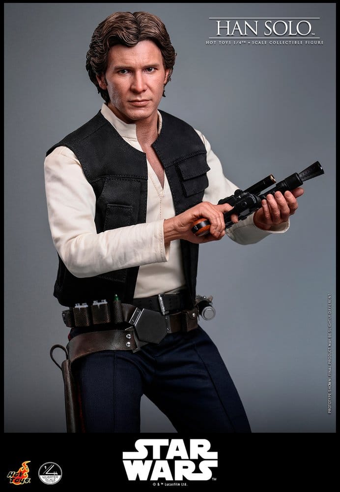 Star Wars Episode IV Actionfigur 1/4 Han Solo 46  cm - Preorder - ETA: 25.06.2027