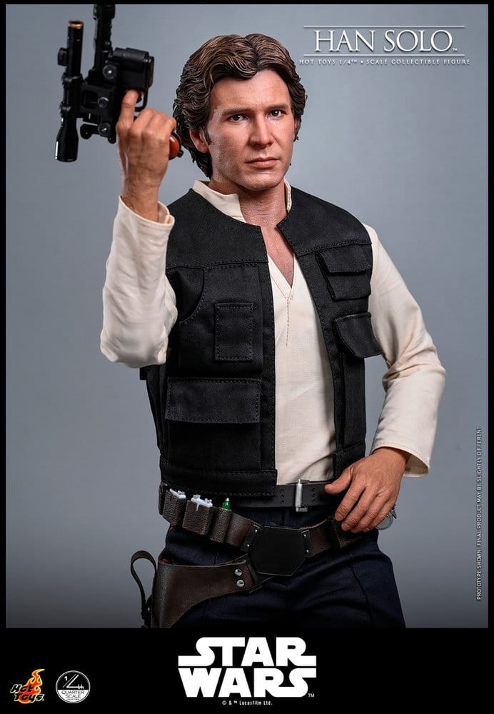 Star Wars Episode IV Actionfigur 1/4 Han Solo 46  cm - Preorder - ETA: 25.06.2027