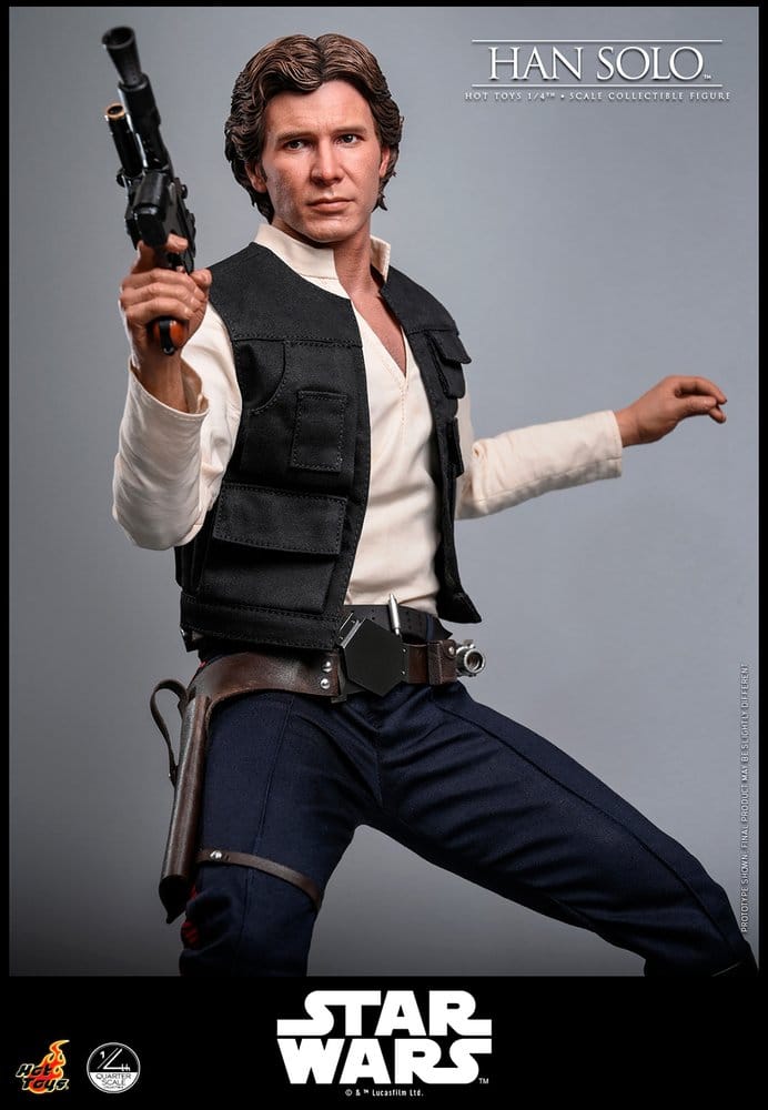 Star Wars Episode IV Actionfigur 1/4 Han Solo 46  cm - Preorder - ETA: 25.06.2027