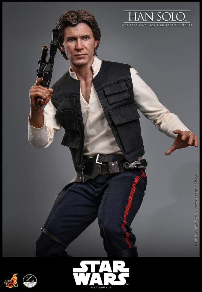 Star Wars Episode IV Actionfigur 1/4 Han Solo 46  cm - Preorder - ETA: 25.06.2027