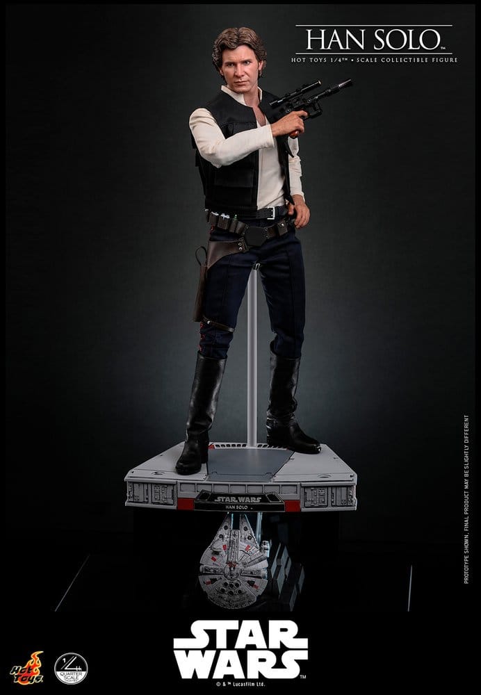 Star Wars Episode IV Actionfigur 1/4 Han Solo 46  cm - Preorder - ETA: 25.06.2027
