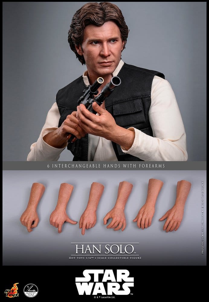 Star Wars Episode IV Actionfigur 1/4 Han Solo 46  cm - Preorder - ETA: 25.06.2027