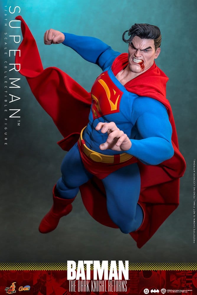 Batman: The Dark Knight Returns Comic Masterpiece Actionfigur 1/6 Superman 34 cm - Preorder - ETA: 25.06.2027