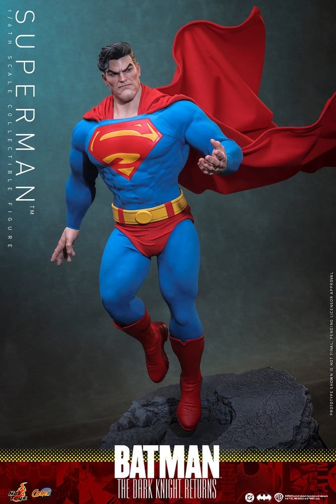 Batman: The Dark Knight Returns Comic Masterpiece Actionfigur 1/6 Superman 34 cm - Preorder - ETA: 25.06.2027