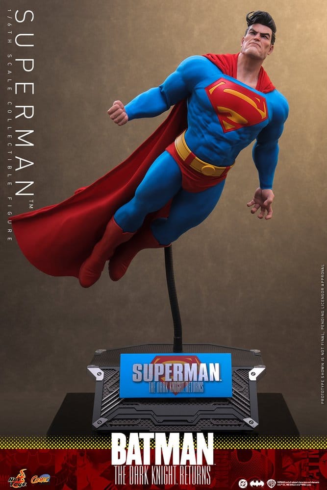 Batman: The Dark Knight Returns Comic Masterpiece Actionfigur 1/6 Superman 34 cm - Preorder - ETA: 25.06.2027