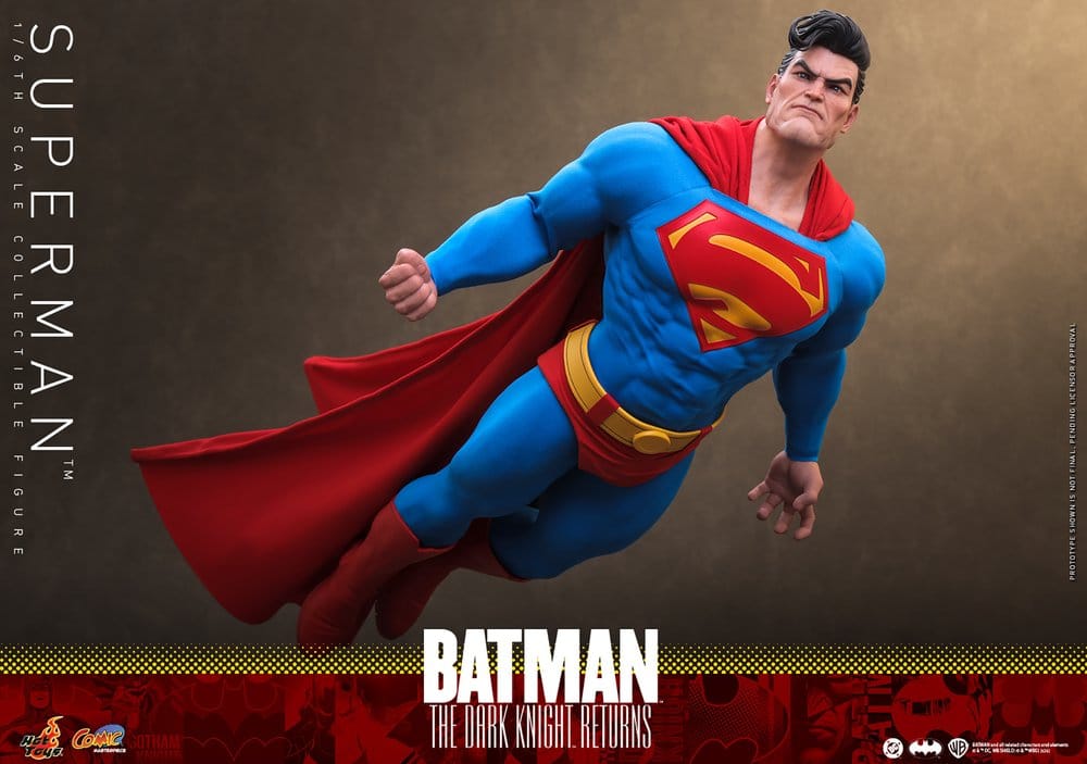 Batman: The Dark Knight Returns Comic Masterpiece Actionfigur 1/6 Superman 34 cm - Preorder - ETA: 25.06.2027