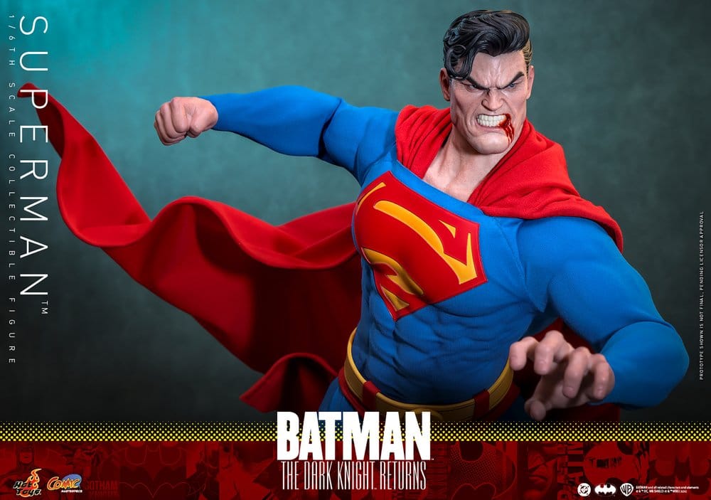 Batman: The Dark Knight Returns Comic Masterpiece Actionfigur 1/6 Superman 34 cm - Preorder - ETA: 25.06.2027