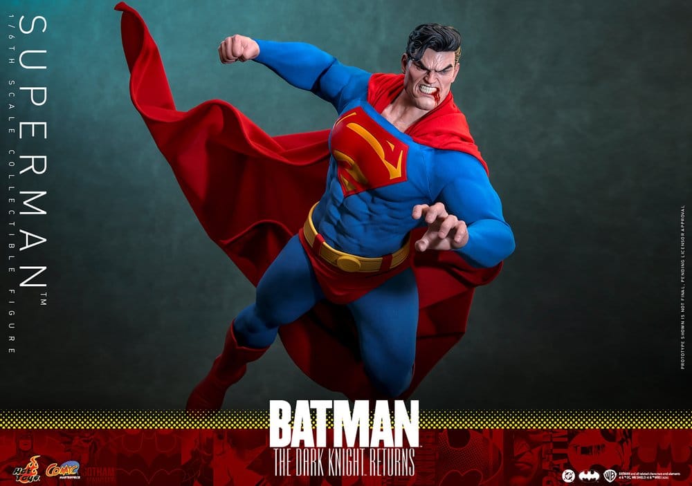 Batman: The Dark Knight Returns Comic Masterpiece Actionfigur 1/6 Superman 34 cm - Preorder - ETA: 25.06.2027