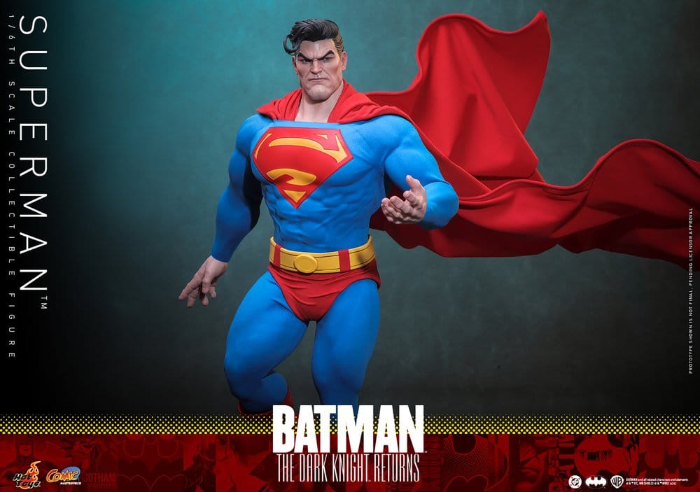 Batman: The Dark Knight Returns Comic Masterpiece Actionfigur 1/6 Superman 34 cm - Preorder - ETA: 25.06.2027