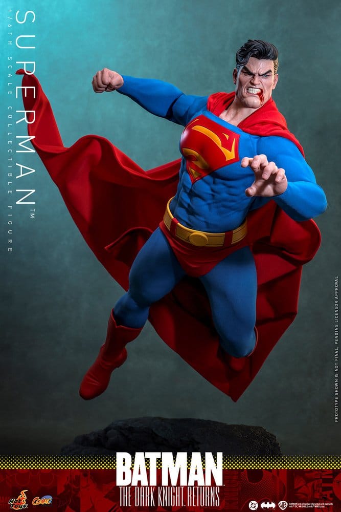 Batman: The Dark Knight Returns Comic Masterpiece Actionfigur 1/6 Superman 34 cm - Preorder - ETA: 25.06.2027