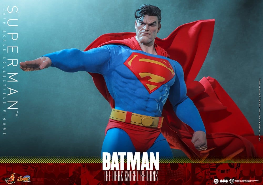 Batman: The Dark Knight Returns Comic Masterpiece Actionfigur 1/6 Superman 34 cm - Preorder - ETA: 25.06.2027