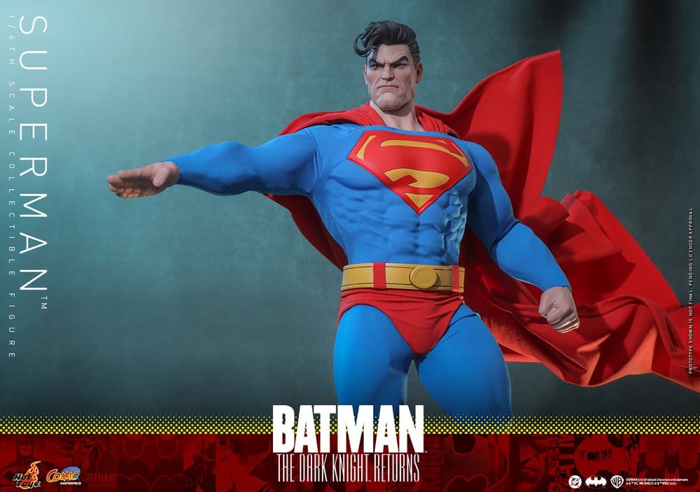 Batman: The Dark Knight Returns Comic Masterpiece Actionfigur 1/6 Superman 34 cm - Preorder - ETA: 25.06.2027