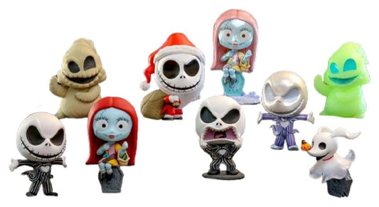 The Nightmare Before Christmas Cosbi Minifiguren 9 cm Blind Box Display (8) - Preorder - ETA: 25.11.2026