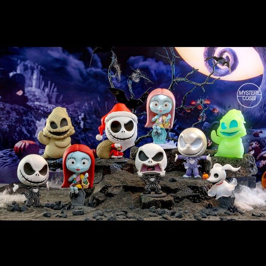 The Nightmare Before Christmas Cosbi Minifiguren 9 cm Blind Box Display (8) - Preorder - ETA: 25.11.2026