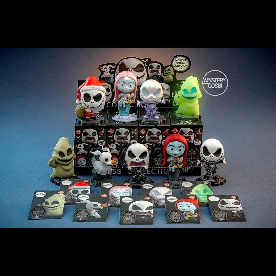 The Nightmare Before Christmas Cosbi Minifiguren 9 cm Blind Box Display (8) - Preorder - ETA: 25.11.2026