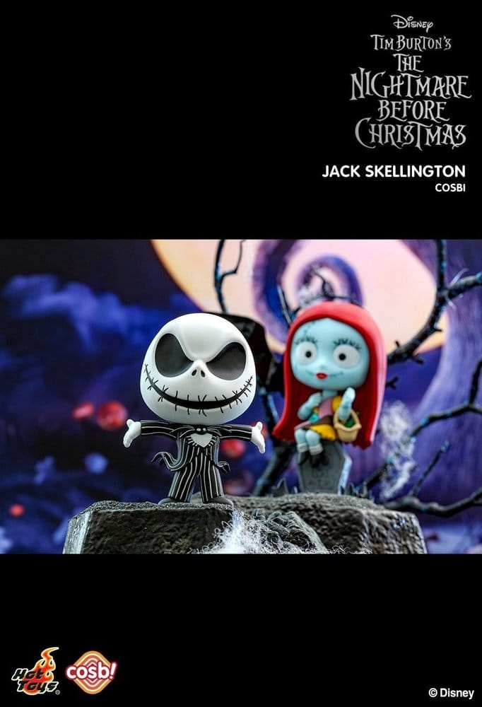 The Nightmare Before Christmas Cosbi Minifiguren 9 cm Blind Box Display (8) - Preorder - ETA: 25.11.2026