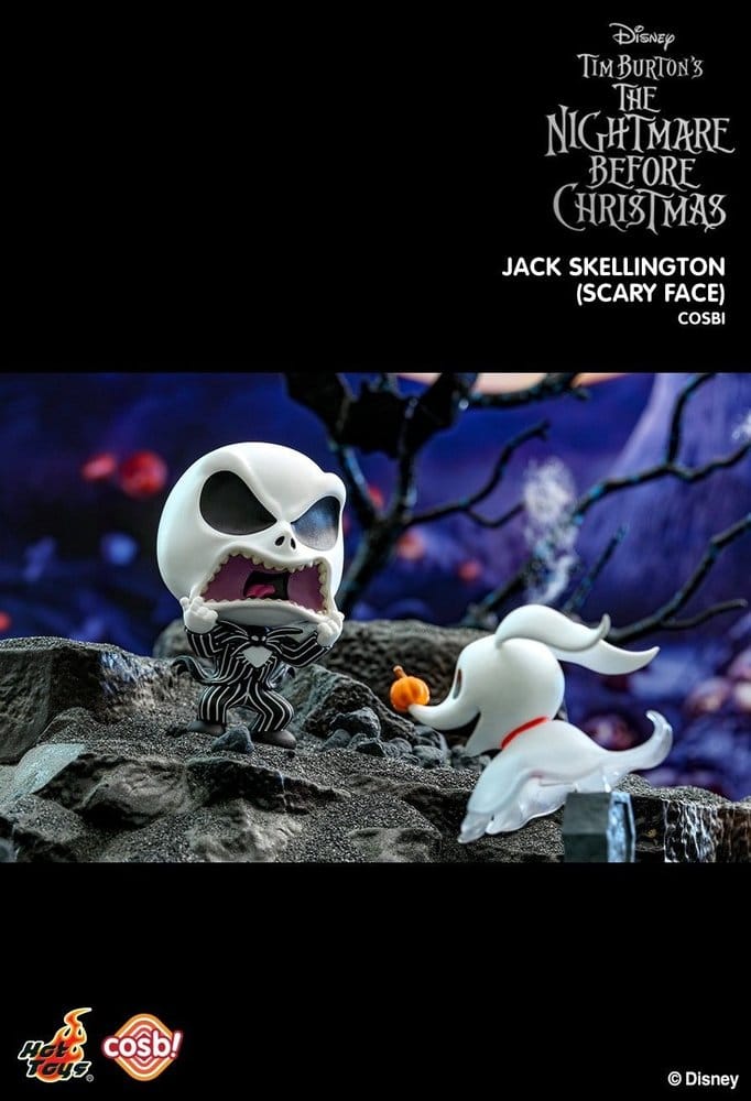 The Nightmare Before Christmas Cosbi Minifiguren 9 cm Blind Box Display (8) - Preorder - ETA: 25.11.2026