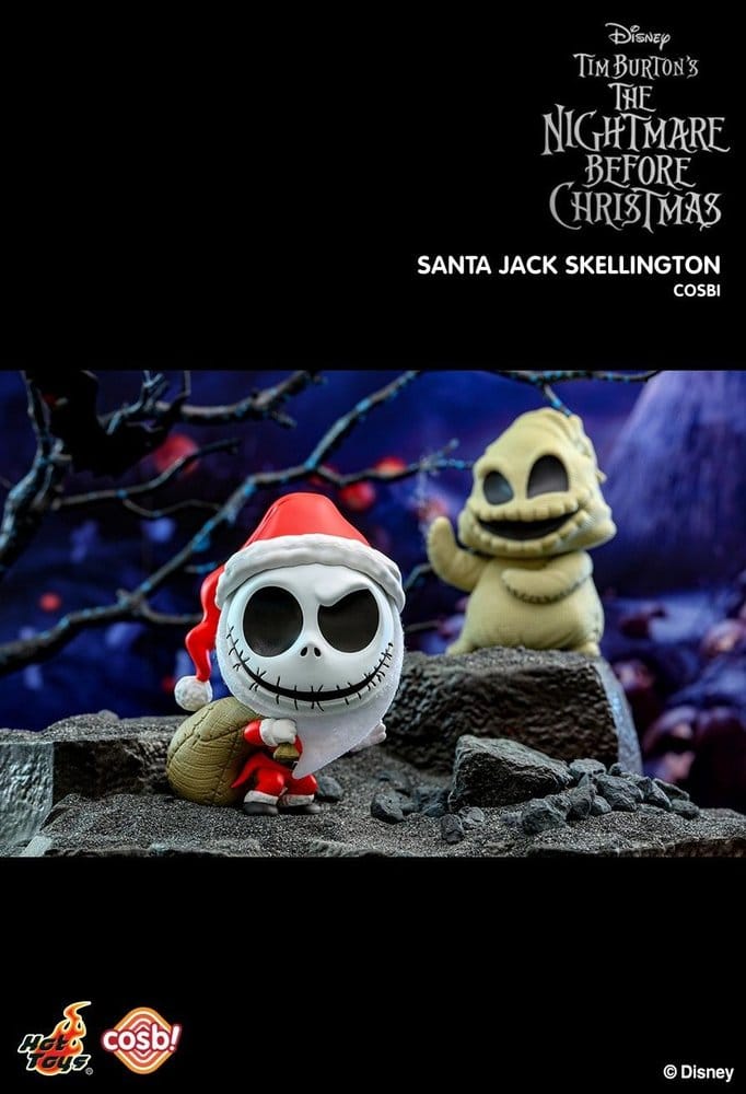 The Nightmare Before Christmas Cosbi Minifiguren 9 cm Blind Box Display (8) - Preorder - ETA: 25.11.2026