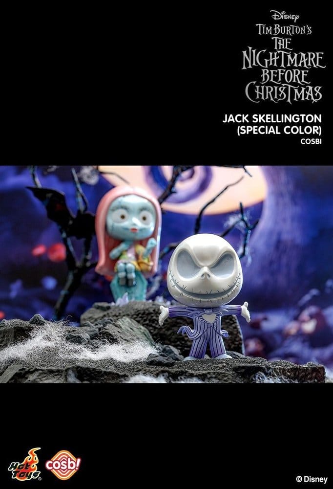 The Nightmare Before Christmas Cosbi Minifiguren 9 cm Blind Box Display (8) - Preorder - ETA: 25.11.2026